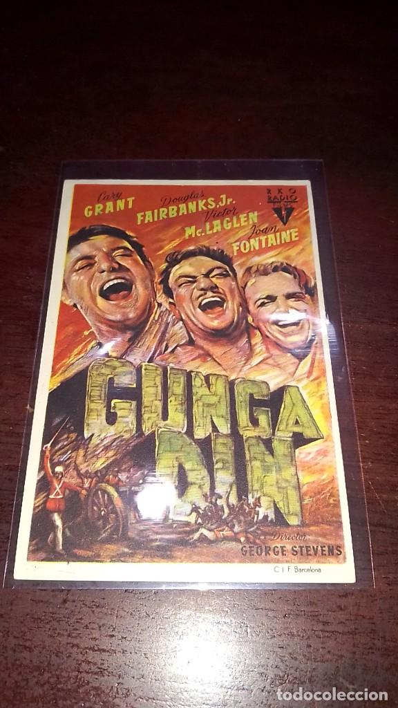 Cine: PROGRAMA O FOLLETO DE MANO DE CINE gunga din - Foto 1