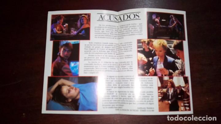 Cine: PROGRAMA O FOLLETO DE MANO DE CINE acusados - Foto 2