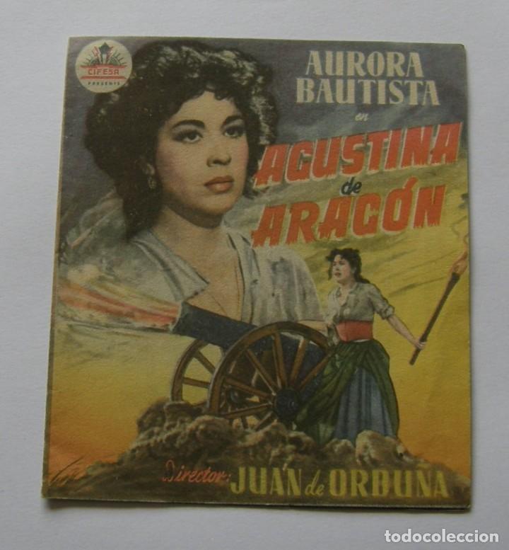 Cine: PROGRAMA DE CINE AGUSTINA DE ARAGON - Foto 1