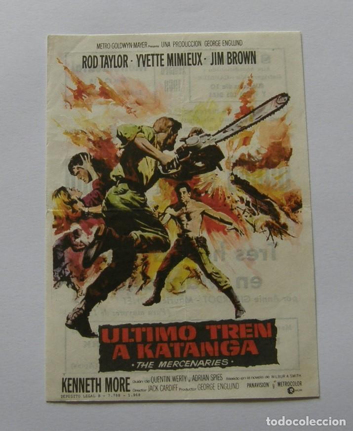 Cine: PROGRAMA DE CINE ULTIMO TREN A KATANGA - Foto 1