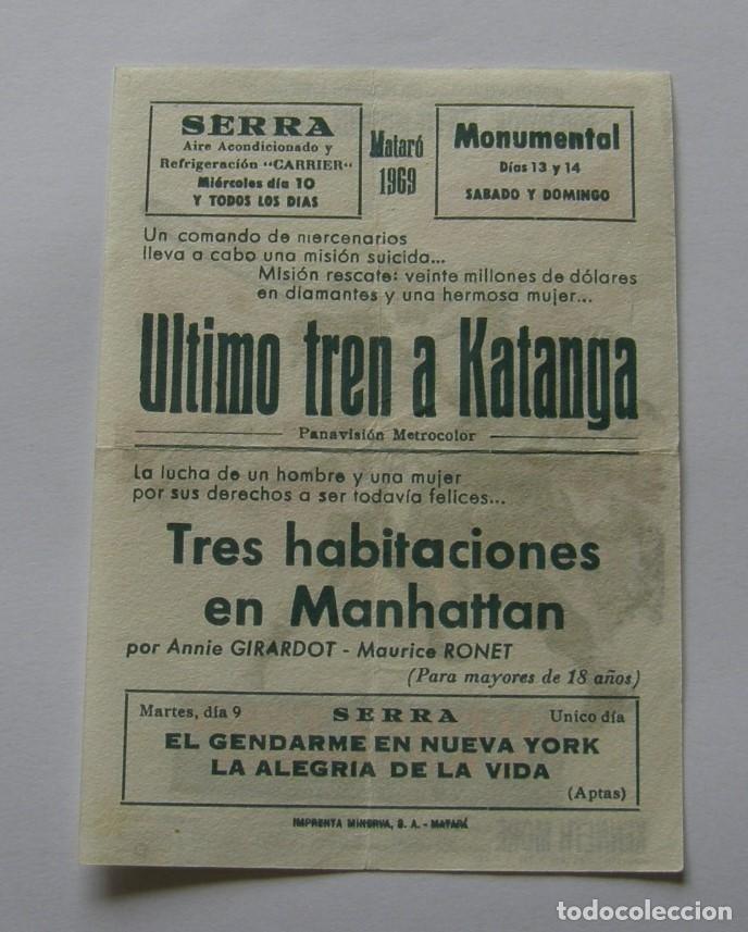 Cine: PROGRAMA DE CINE ULTIMO TREN A KATANGA - Foto 2