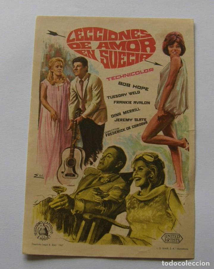 Cine: PROGRAMA DE CINE LECCIONES DE AMOR EN SUECIA - Foto 1