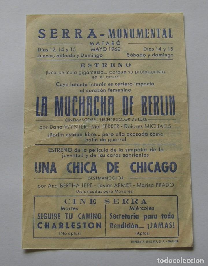 Cine: PROGRAMA DE CINE LA MUCHACHA DE BERLIN - Foto 2