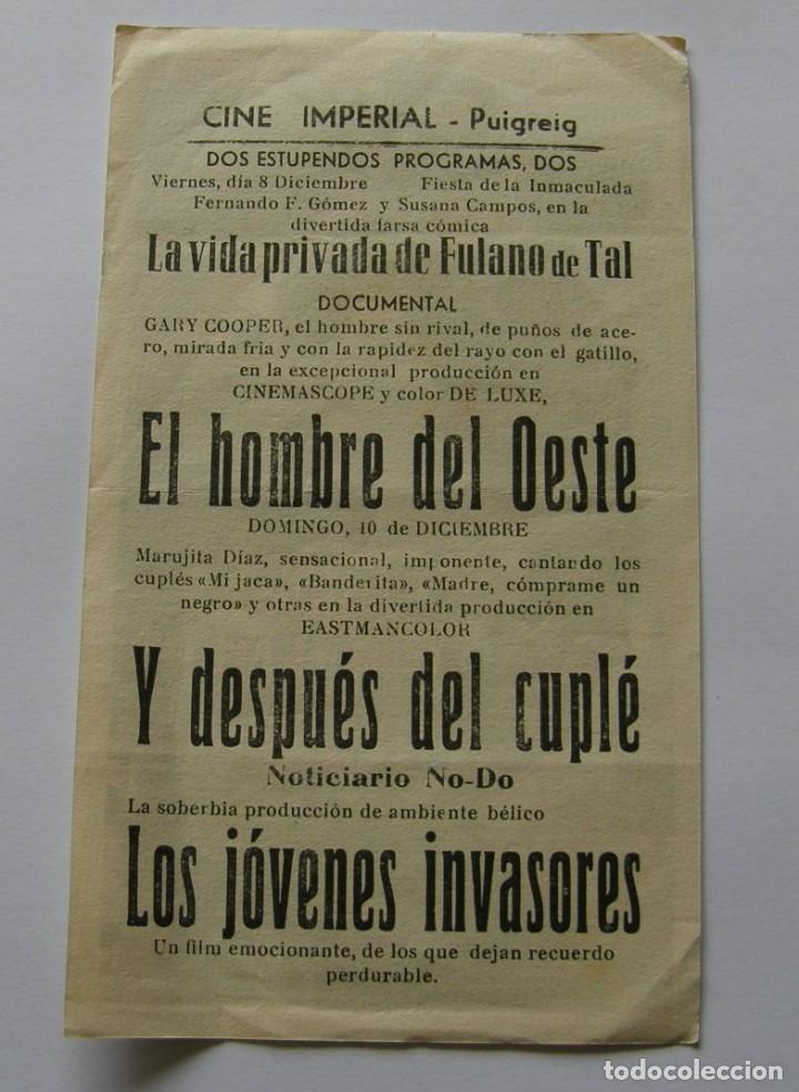 Cine: PROGRAMA DE CINE LOS JOVENES INVASORES - Foto 2