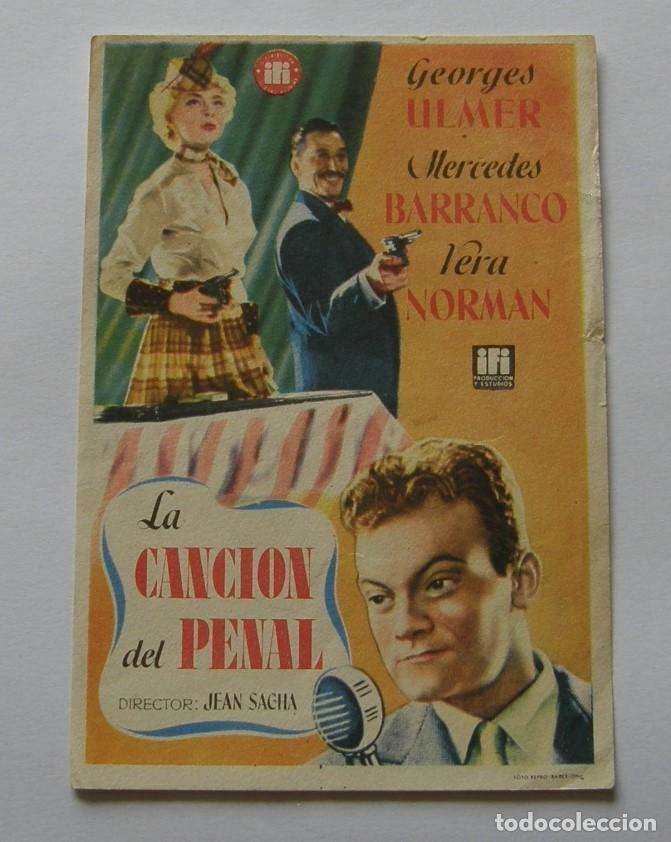 Cine: PROGRAMA DE CINE LA CANCION DEL PENAL - SIN PUBLICIDAD - Foto 1