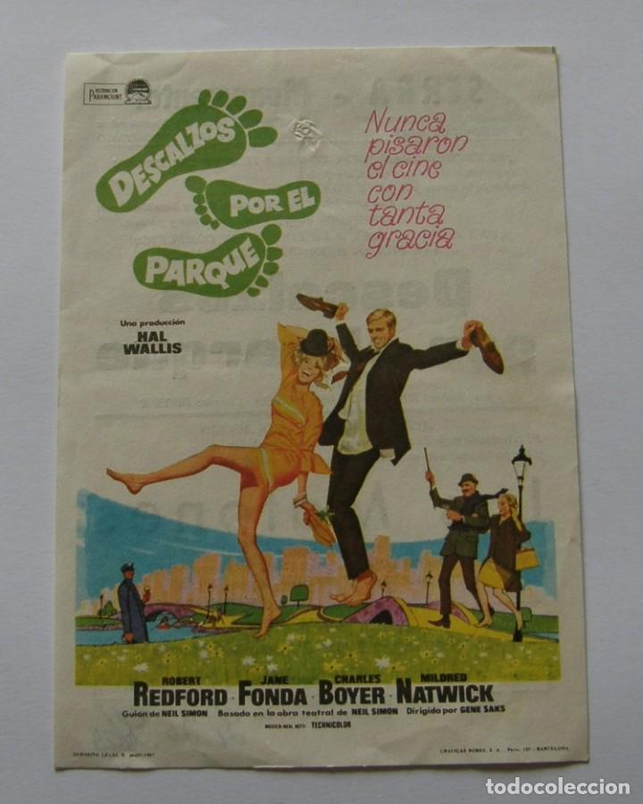 Cine: PROGRAMA DE CINE DESCALZOS POR EL PARQUE - Foto 1