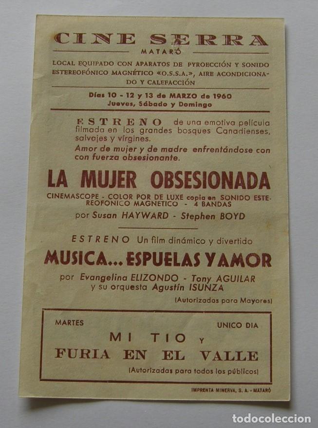 Cine: PROGRAMA DE CINE LA MUJER OBSESIONADA - Foto 2