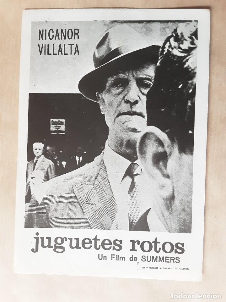 Cine: Juguetes Rotos Un film de Manuel Summers
