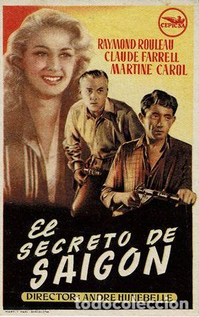 Cine: PROGRAMA DE CINE: EL SECRETO DE SAIG&Oacute;N PC-5639 - Foto 1