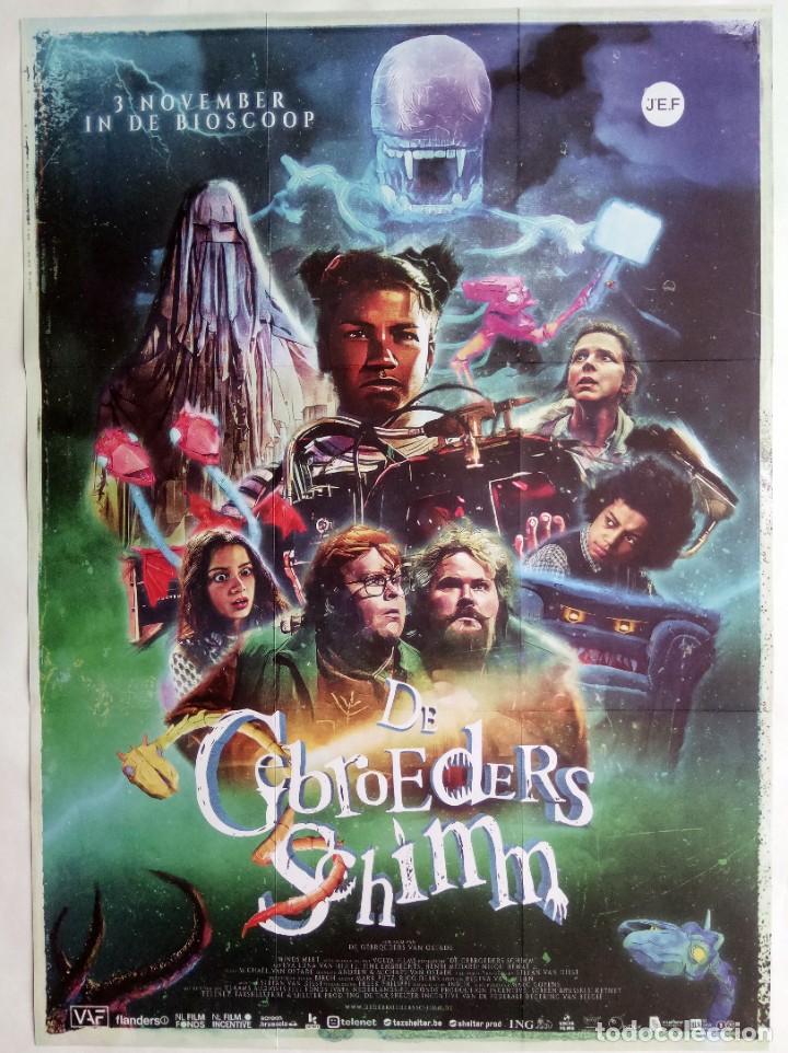  Flyers Publicitaires de films Anciens: DE GEBROEDERS SCHIMN. 15 X 21 cms. plegado.