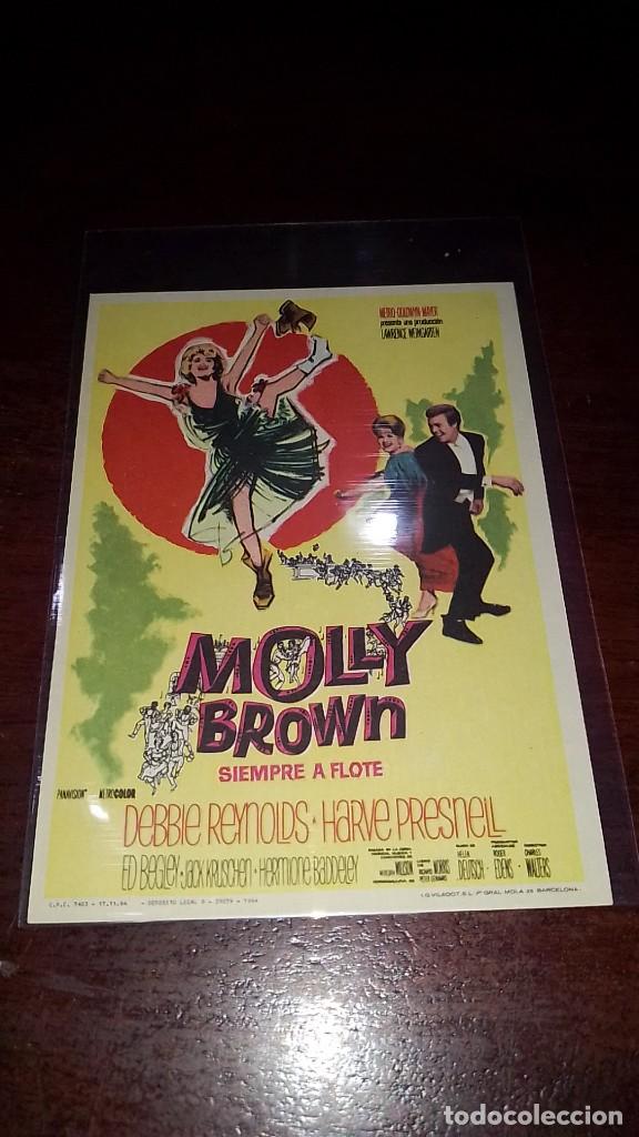 Cine: PROGRAMA O FOLLETO DE MANO DE CINE molly brown - Foto 1