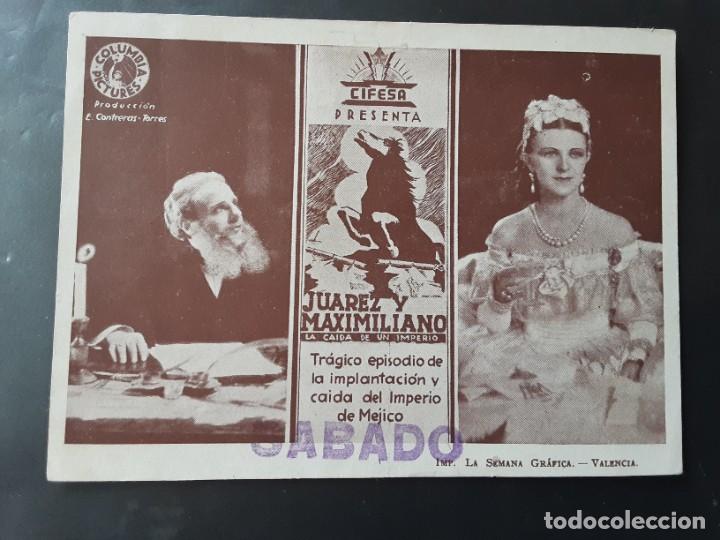 Cine: JU&Aacute;REZ Y MAXIMILIANO LA CA&Iacute;DA DE UN IMPERIO - Foto 1