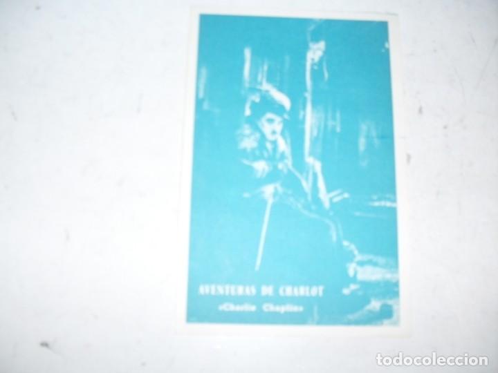  Flyers Publicitaires de films Anciens: programa de mano sencillo,sin texto publicitario.titulo:AVENTURAS DE CHARLOT (FACSIMIL).