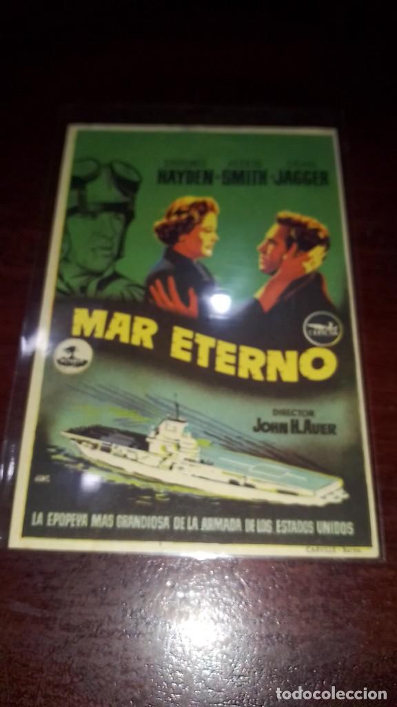 Cine: PROGRAMA O FOLLETO DE MANO DE CINE mar eterno - Foto 1