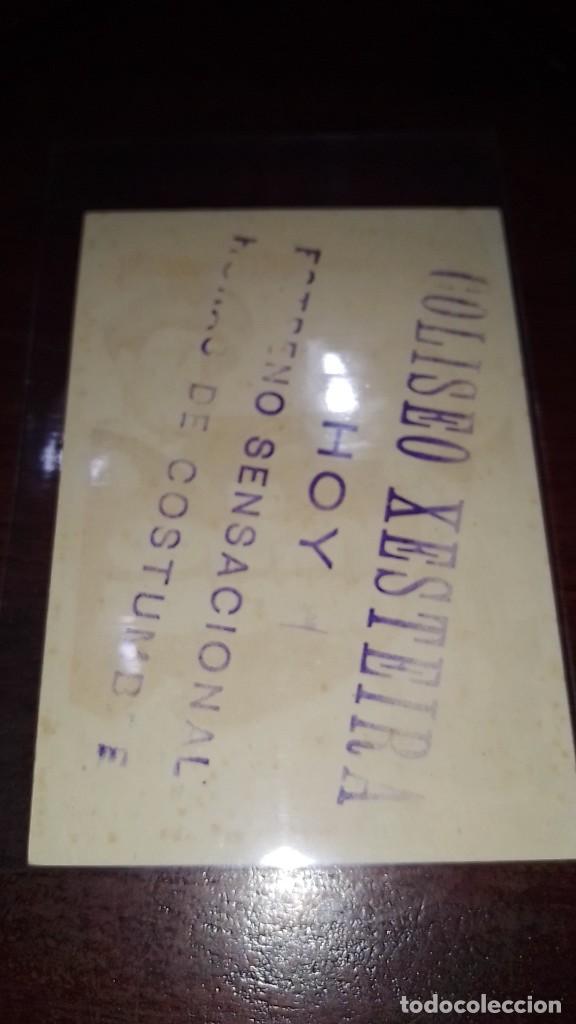 Cine: PROGRAMA O FOLLETO DE MANO DE CINE un mendigo original - Foto 2