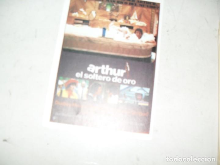 Flyers Publicitaires de films Anciens: programa de mano sencillo,sin texto publicitario.titulo: ARTHUR EL SOLTERO DE ORO.