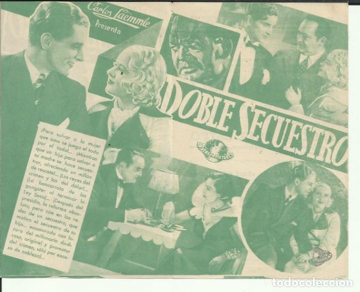 Cine: PTCC 128 DOBLE SECUESTRO PROGRAMA DOBLE UNIVERSAL PHILLIP HOLMES MARY CARLISLE - Foto 2