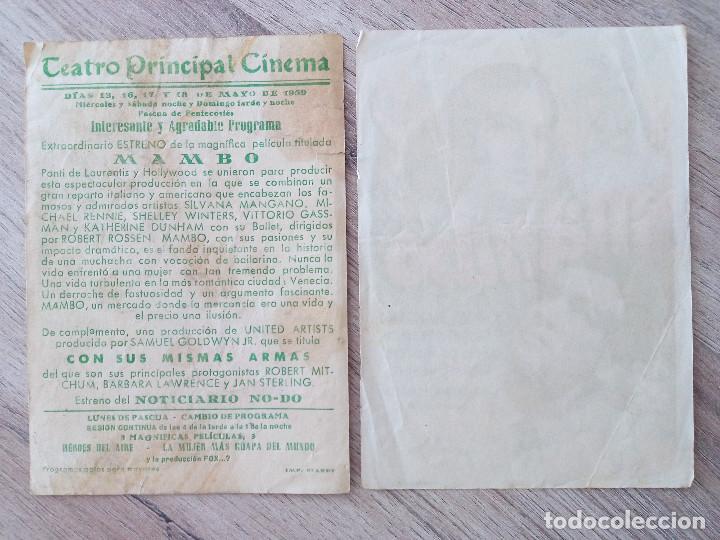 Cine: MAMBO, SILVANA MANGANO, VARIANTE DISTRIBUIDORA - Foto 2
