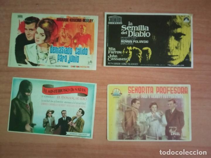  Flyers Publicitaires de films Anciens: TA LOTE PROGRAMA CINE 74 --