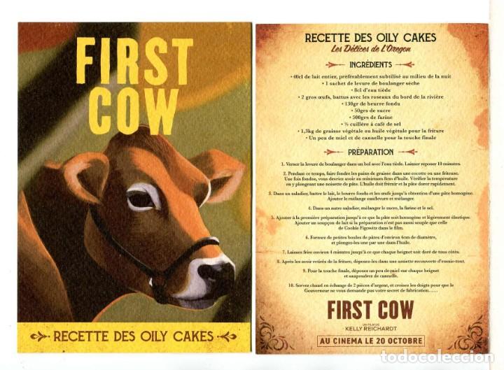  Flyers Publicitaires de films Anciens: FIRST COW, de Kelly Reichardt.
