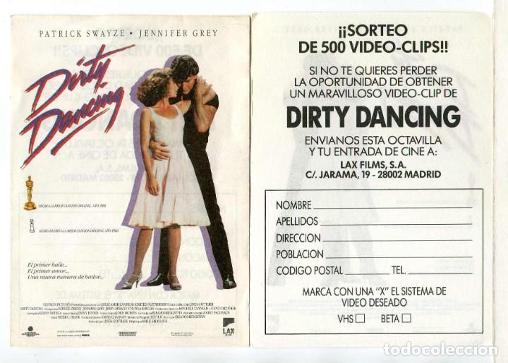 Cine: DIRTY DANCING, con Patrick Swayze. - Foto 1