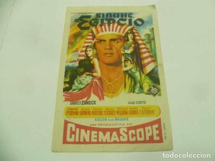 Cine: Programa Sinuhe el egipcio - Foto 1