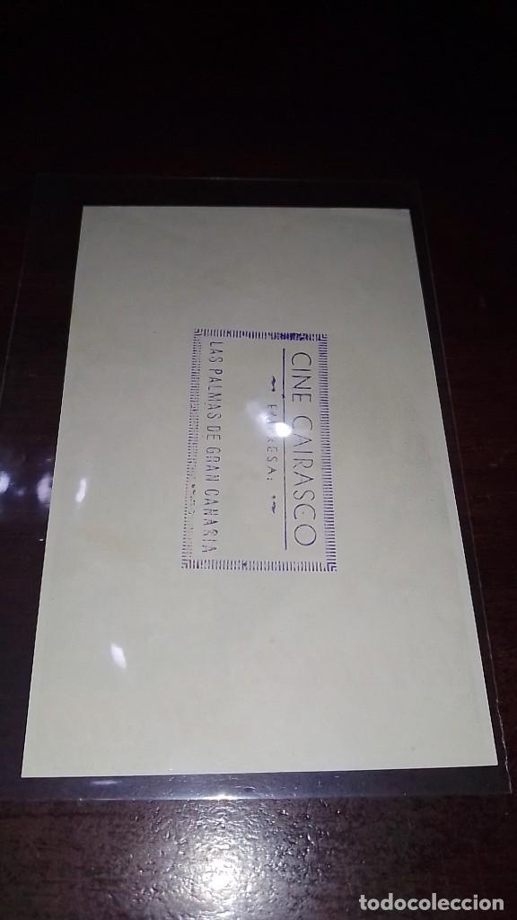 Cine: PROGRAMA O FOLLETO DE MANO DE CINE la primera sirena - Foto 2