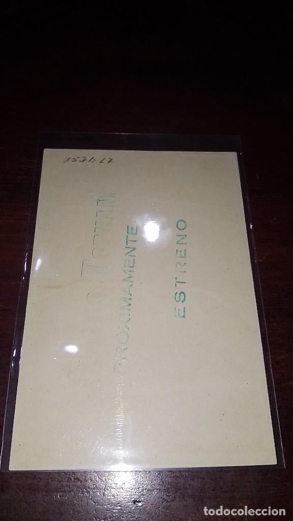 Cine: PROGRAMA O FOLLETO DE MANO DE CINE el &uacute;ltimo refugio - Foto 2