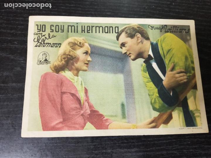 Cine: YO SOY MI HERMANA. CARLA LEHMANN. PROGRAMA DE CINE CON PUBLICIDAD. - Foto 1