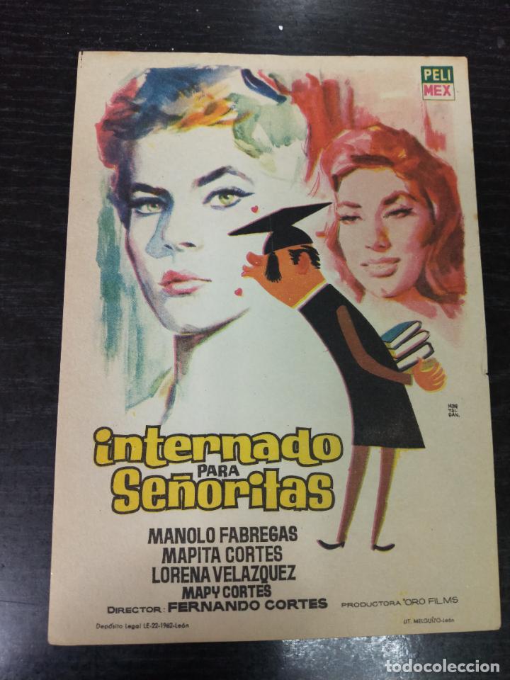 Cine: INTERNADO PARA SE&Ntilde;ORITAS. PROGRAMA DE CINE. - Foto 1