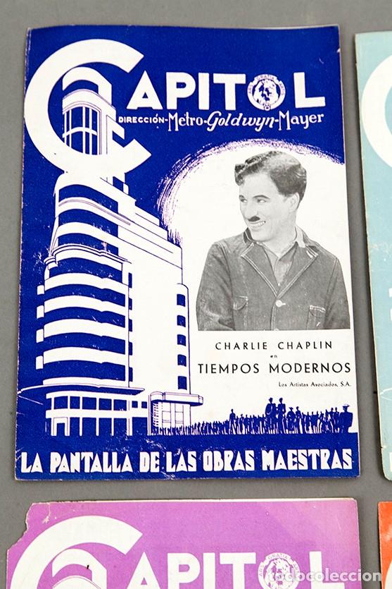 Cine: CAPITOL - A&Ntilde;OS 1935 y 1936 - 6 PROGRAMAS - Foto 2