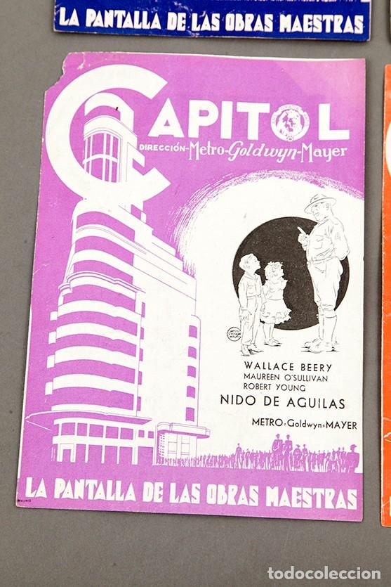 Cine: CAPITOL - A&Ntilde;OS 1935 y 1936 - 6 PROGRAMAS - Foto 5