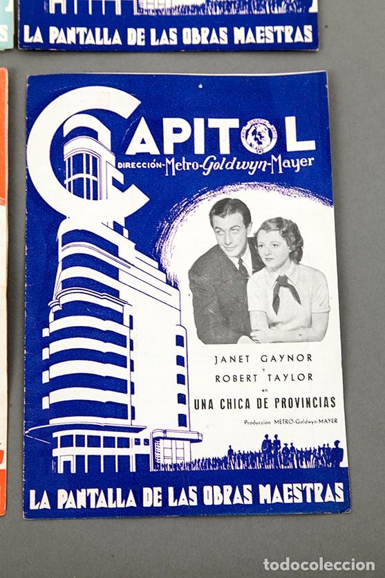 Cine: CAPITOL - A&Ntilde;OS 1935 y 1936 - 6 PROGRAMAS - Foto 7