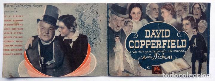  Flyers Publicitaires de films Anciens: DAVID COPPERFIELD, por Lewis Stone.