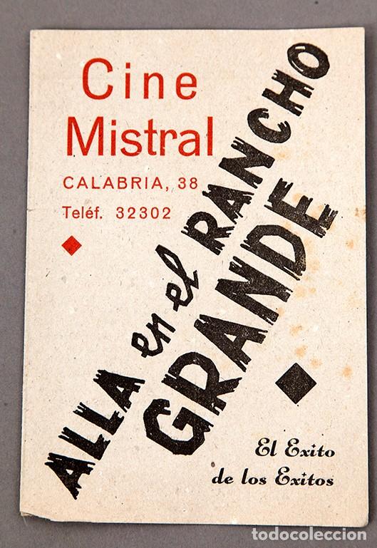 Cine: ALLA EN EL RANCHO GRANDE - CINE MISTRAL - Foto 1