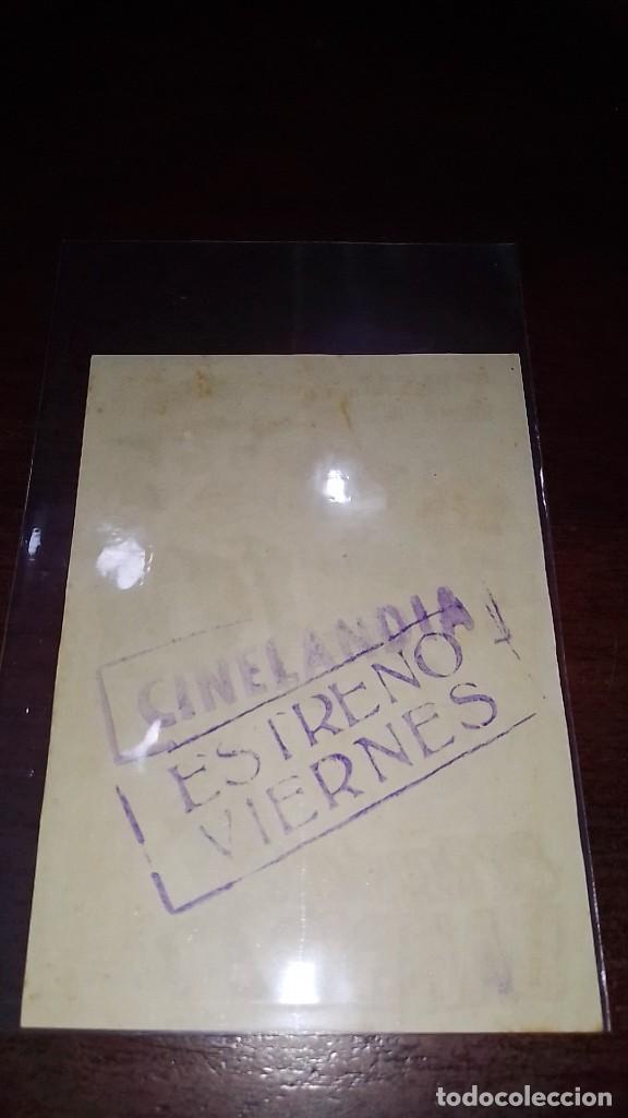 Cine: PROGRAMA O FOLLETO DE MANO DE CINE el rey del barrio - Foto 2