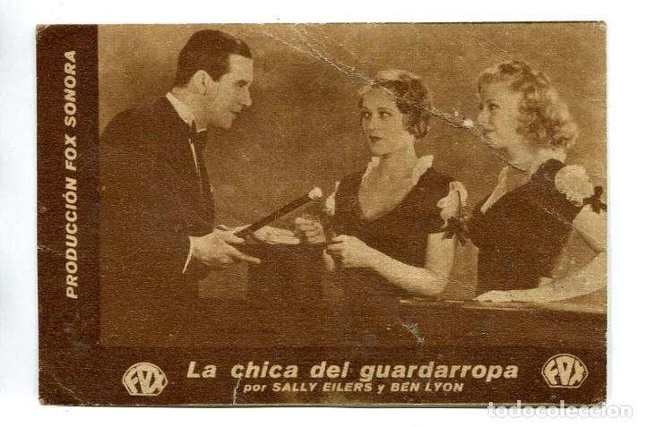 Cine: LA CHICA DEL GUARDARROPA , con Sally Eilers. - Foto 1