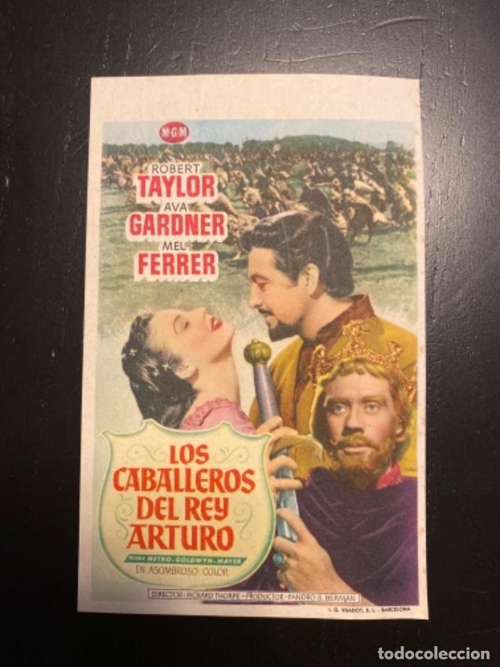 Cine: Cine programas los caballeros del rey Arturo Robert Taylor Ava Gardner cine F.E.T. Y de las J.O.N.S