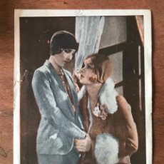 Cine: BROADWAY MELODY, 1929 MGM. ANITA PAGE, BESSIE LOVE. PUBLICIDAD TRASERA SALÓN AYAMONTE