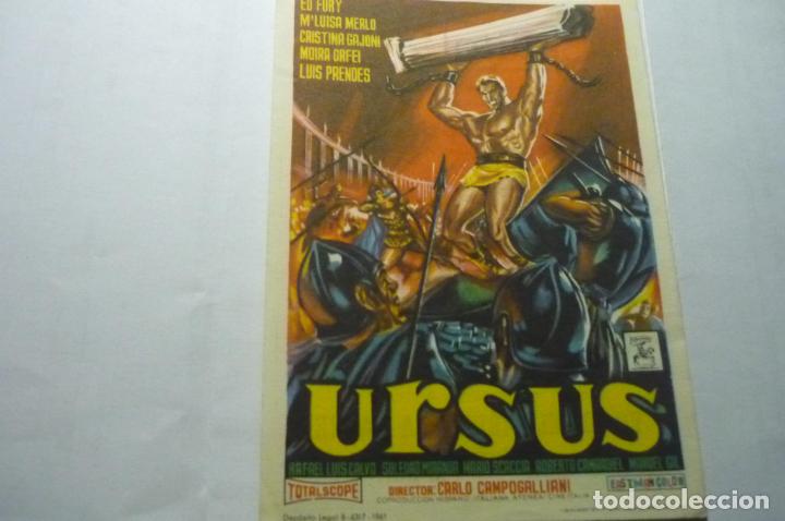 Cine: programa ursus -ed fury - Foto 1