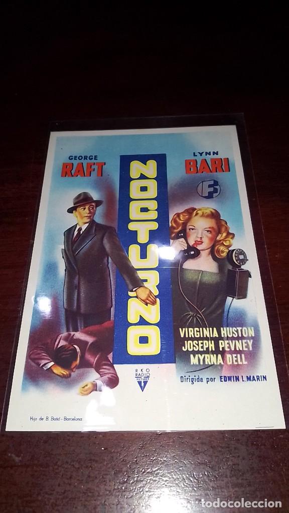 Cine: PROGRAMA O FOLLETO DE MANO DE CINE nocturno - Foto 1