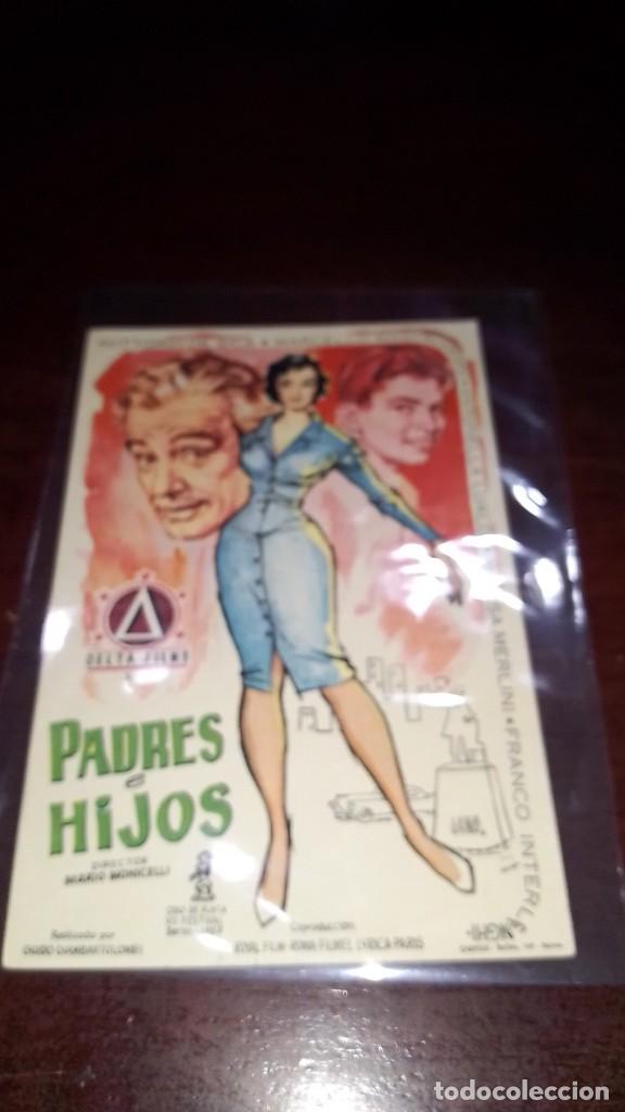 Cine: PROGRAMA O FOLLETO DE MANO DE CINE padres e hijos - Foto 1