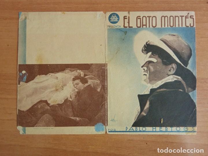 Cine: Z--PROGRAMA DE CINE--EL GATO MONTES - Foto 1