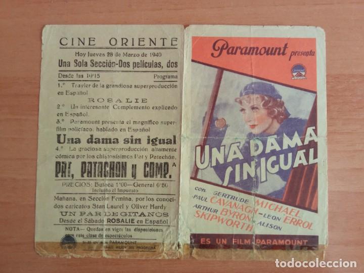 Cine: Z-PROGRAMA DE CINE--UNA DAMA SIN IGUAL - Foto 2