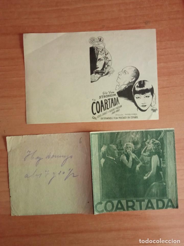 Cine: Z-PROGRAMA DE CINE-- COARTADA - Foto 2