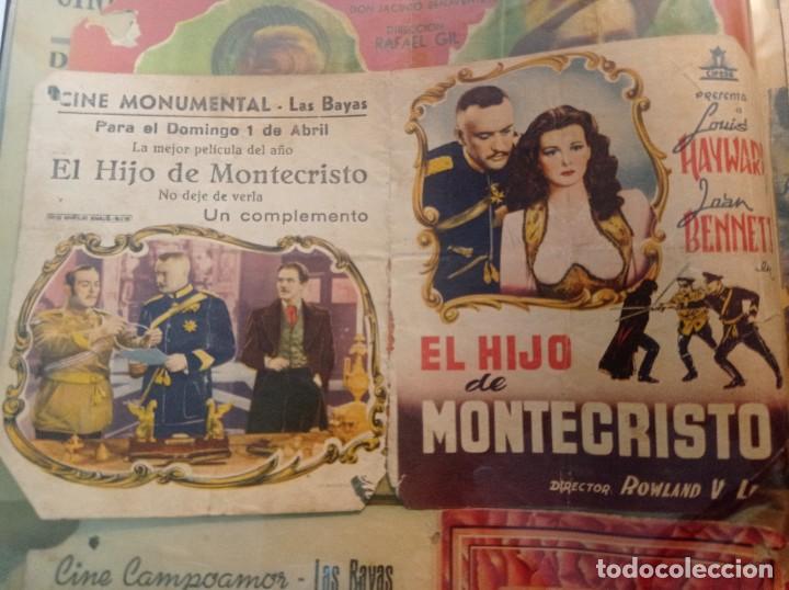  Flyers Publicitaires de films Anciens: FOLLETO ORIGINAL PELICULA el hijo de montecristo