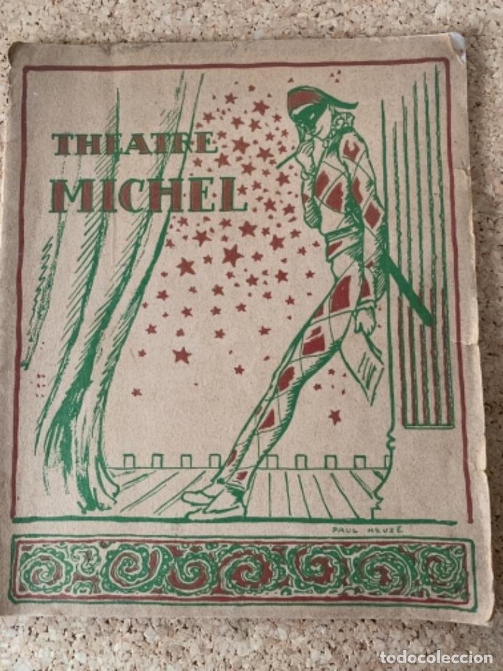 Cine: Programa de mano del teatro Michel de Par&iacute;s 1922 - Foto 1