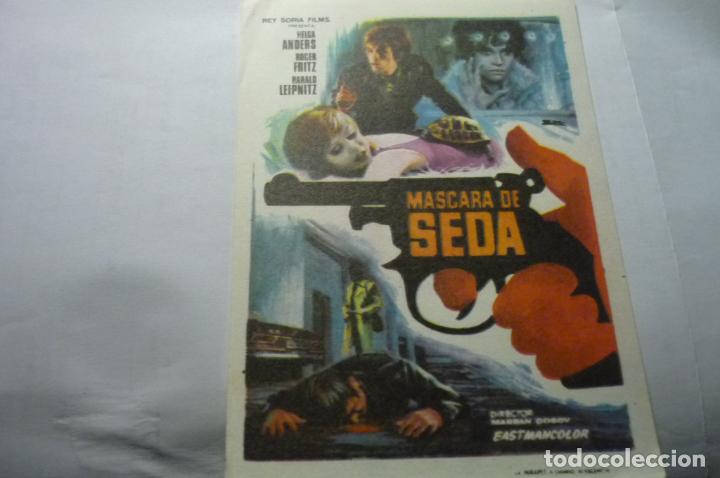  Flyers Publicitaires de films Anciens: PROGRAMA MASCARA DE SEDA.-