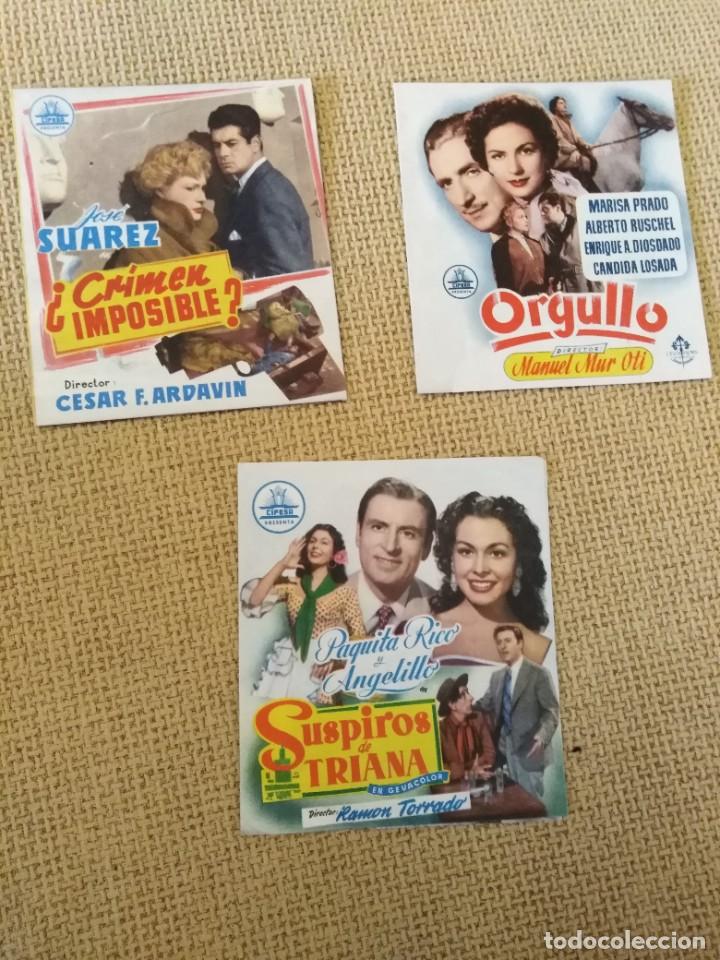 Cine: Lote de folletos de mano CIFESA - Foto 1