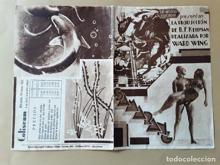 Cine: Samarang, programa doble United Artist 1934 - Foto 2